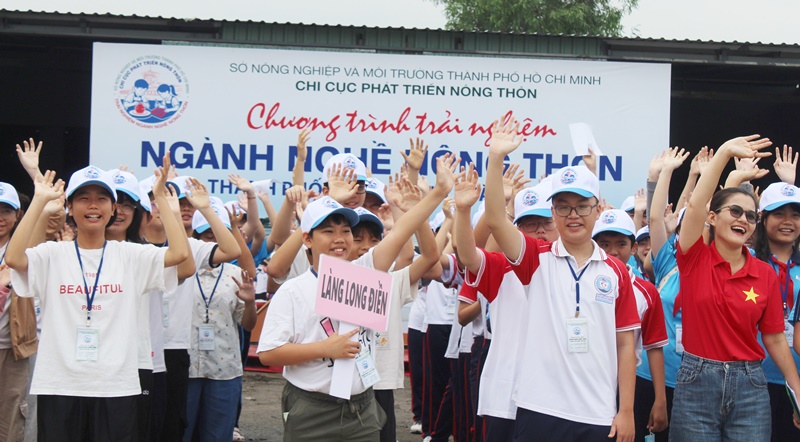 Những gương mặt rạng ngời được trải nghiệm thực tế