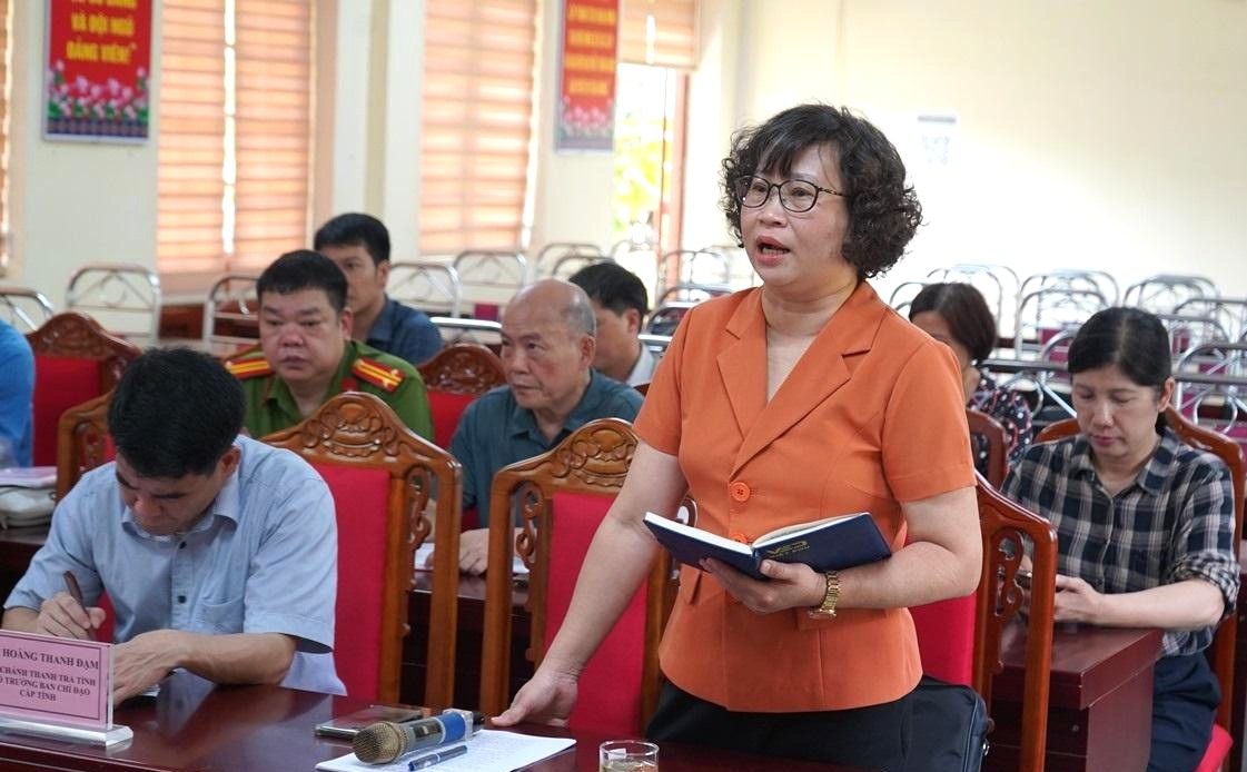 Lãnh đạo phường Lương Văn Tri phát biểu tại buổi kiểm tra Lãnh đạo phường Lương Văn Tri phát biểu tại buổi kiểm tra