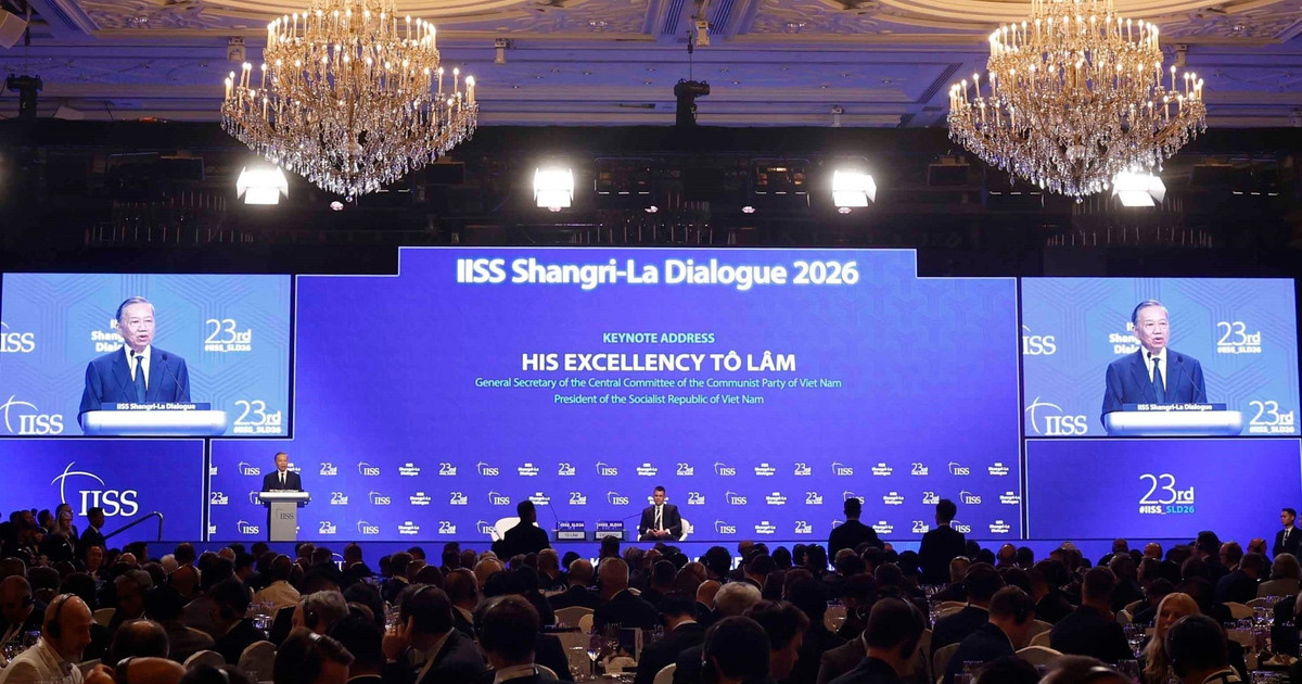 Tổng Bí thư, Chủ tịch nước Tô Lâm phát biểu dẫn đề tại Đối thoại Shangri-La
