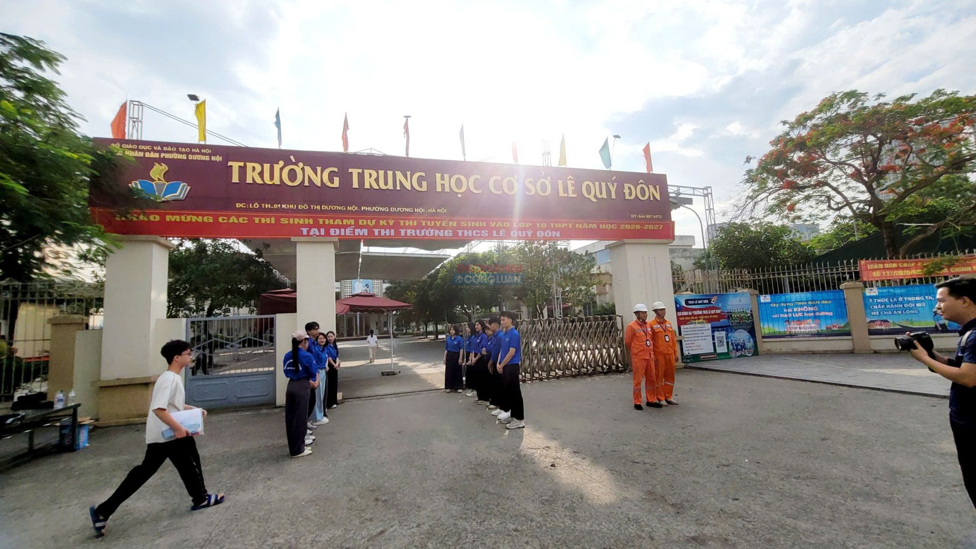 125.000 sĩ tử Hà Nội vượt "cửa ải" đầu tiên vào lớp 10