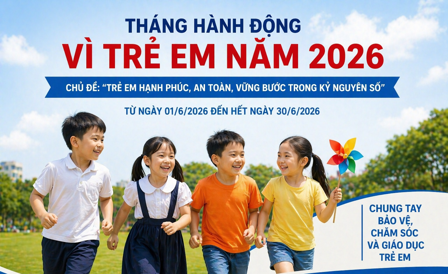 Ninh Bình đẩy mạnh chăm lo con đoàn viên, người lao động trong Tháng hành động vì trẻ em