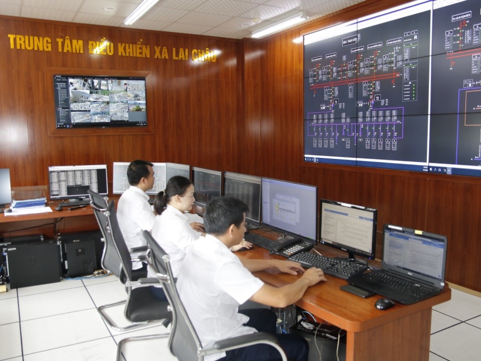 Trung t&acirc;m Điều khiển xa Lai Ch&acirc;u - c&ocirc;ng tr&igrave;nh ti&ecirc;u biểu trong việc ứng dụng c&ocirc;ng nghệ trong quản l&yacute; vận h&agrave;nh