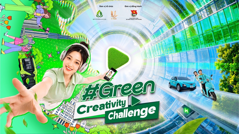 Ảnh 1: Cuộc thi “Thử thách Sáng tạo Xanh – Green Creativity Challenge” hướng đến hình thành và kết nối các nhà sáng tạo nội dung trẻ để truyền cảm hứng và lan tỏa tinh thần lối sống xanh, bền vững. Ảnh: BTC. Ảnh 1: Cuộc thi “Thử thách Sáng tạo Xanh – Green Creativity Challenge” hướng đến hình thành và kết nối các nhà sáng tạo nội dung trẻ để truyền cảm hứng và lan tỏa tinh thần lối sống xanh, bền vững. Ảnh: BTC.