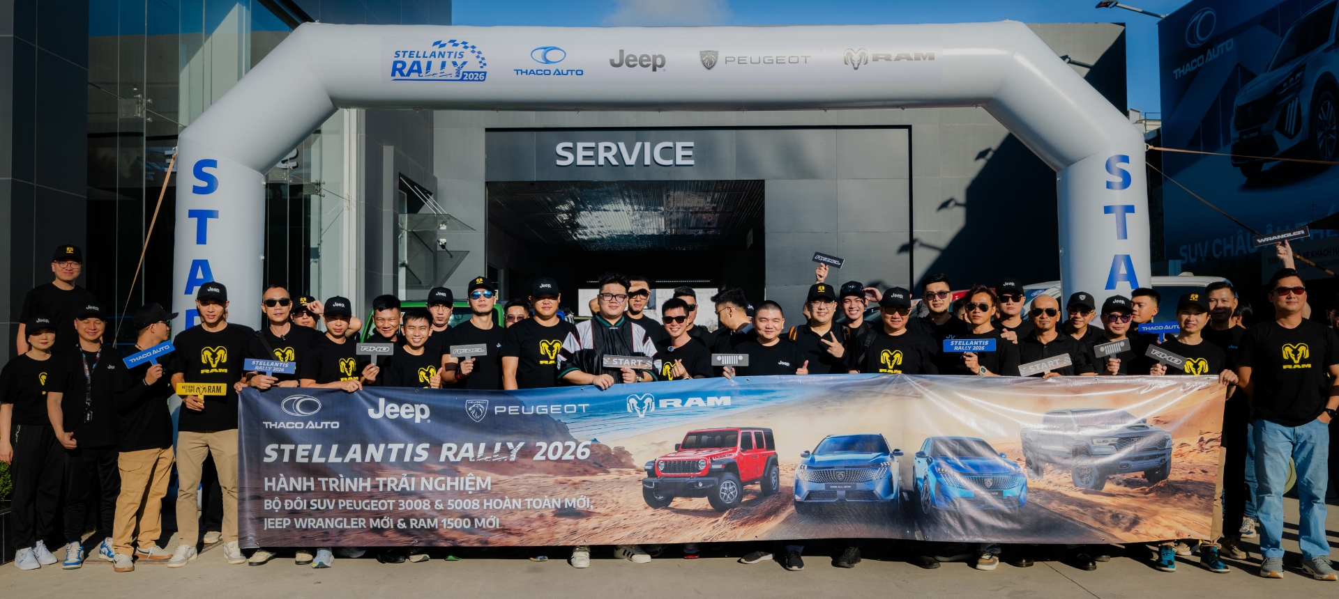 Stellantis Rally 2026 - Hành trình trải nghiệm bộ đôi SUV Peugeot 3008 và 5008 hoàn toàn mới