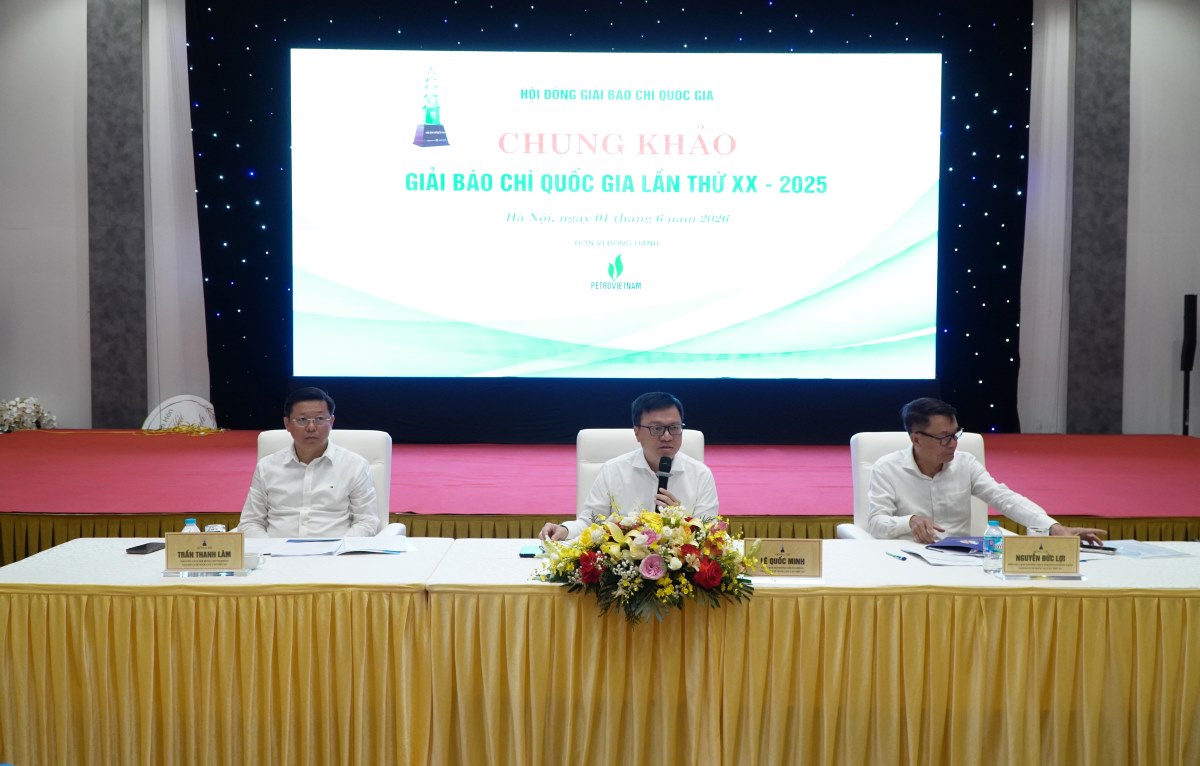 177 tác phẩm tác phẩm vào vòng chung khảo báo chí quốc gia 2026