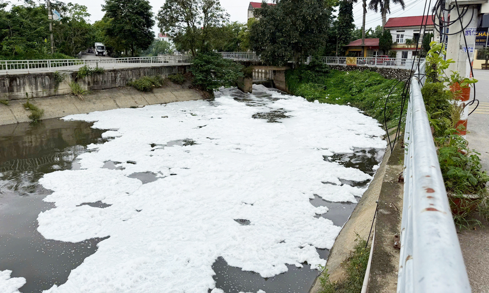 Bắc Ninh: Giải quyết dứt điểm tình trạng ô nhiễm môi trường tại kênh Kim Đôi