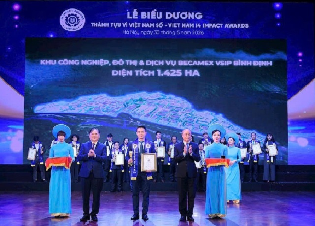 Gia Lai: Becamex VSIP Bình Định được vinh danh “Đổi mới sáng tạo vì phát triển bền vững”