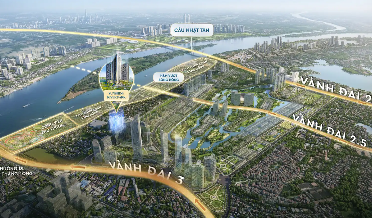 Sunshine River Park: Lời giải cho cơn khát bất động sản ‘giá trị thực’ tại Tây Hồ Tây