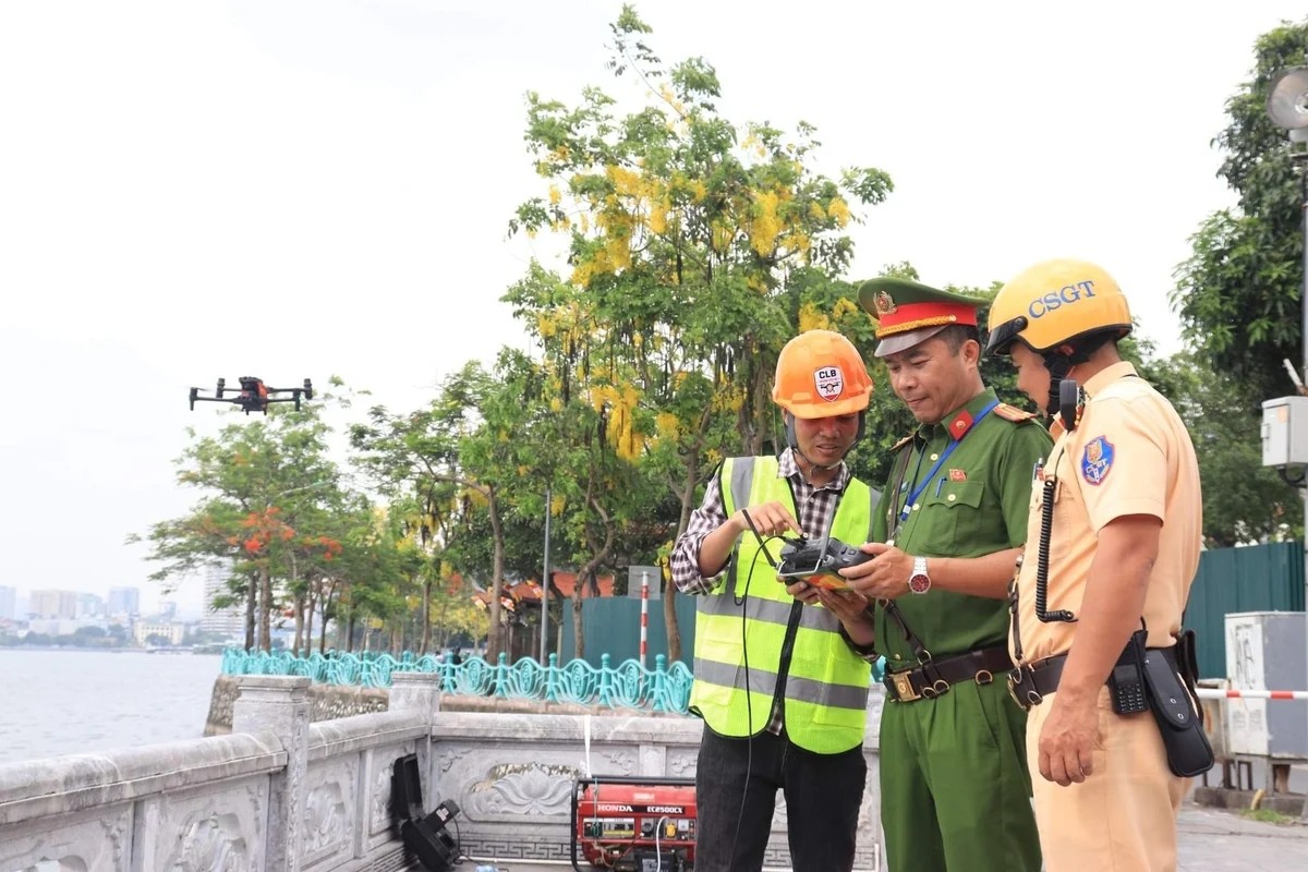 Hà Nội thử nghiệm UAV tuần tra an ninh: Bước tiến mới trong xây dựng đô thị thông minh