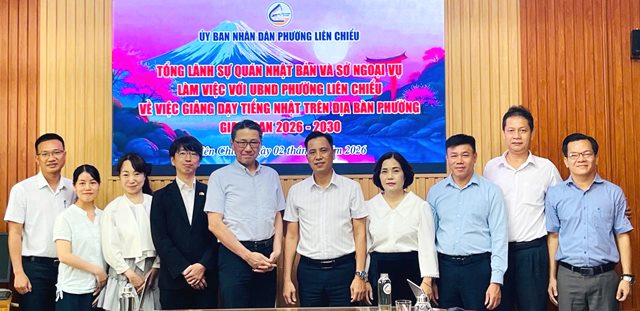 Đà Nẵng: Trường THCS Nguyễn Lương Bằng tăng cường hợp tác dạy và học tiếng Nhật