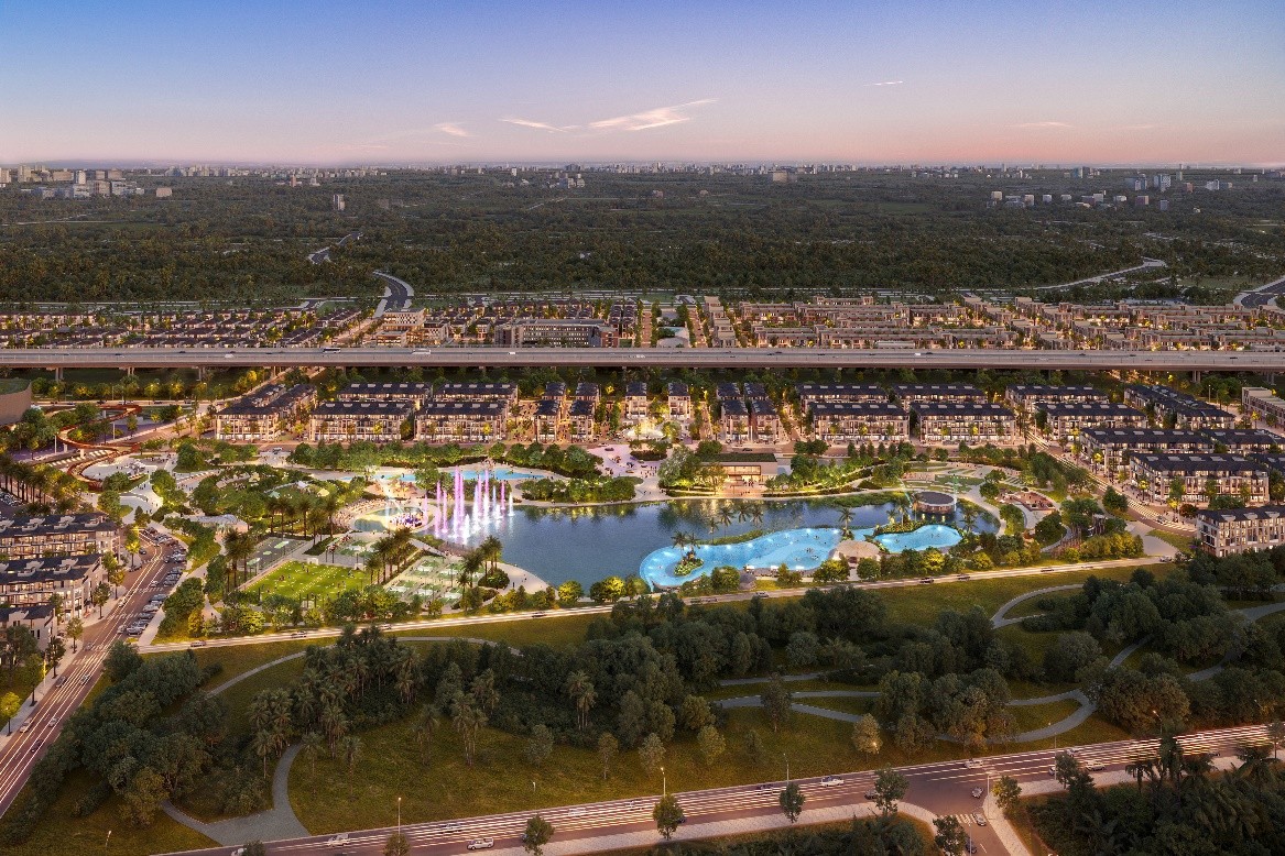 Thanh Ph&uacute; Centre Point c&oacute; mật độ x&acirc;y dựng khoảng&nbsp;14,41%, ưu ti&ecirc;n phần lớn diện t&iacute;ch cho cảnh quan sinh th&aacute;i v&agrave; hệ thống tiện &iacute;ch cao cấp