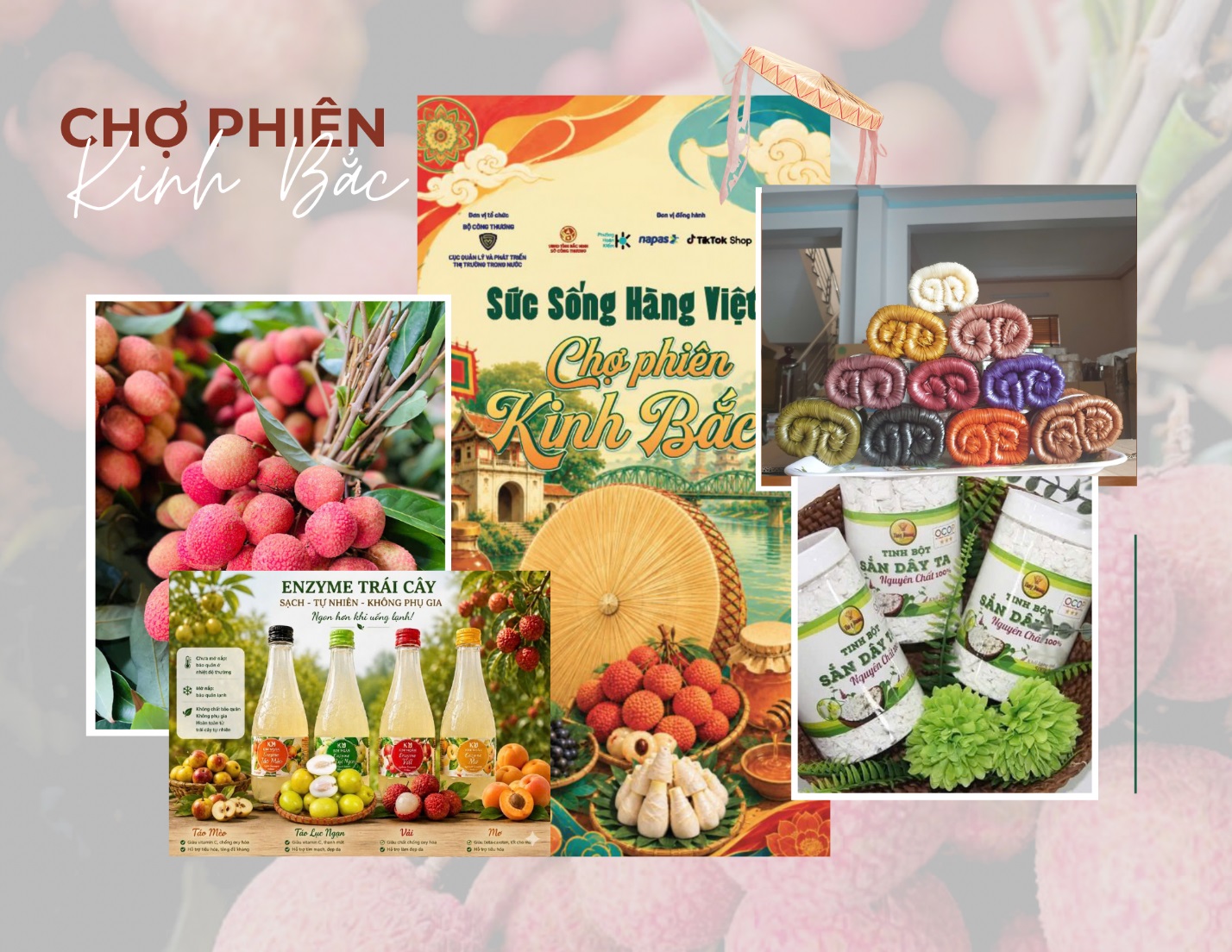 Sắp khai mạc "Chợ phiên Kinh Bắc", mang đặc sản vùng quan họ đến giữa lòng Hà Nội