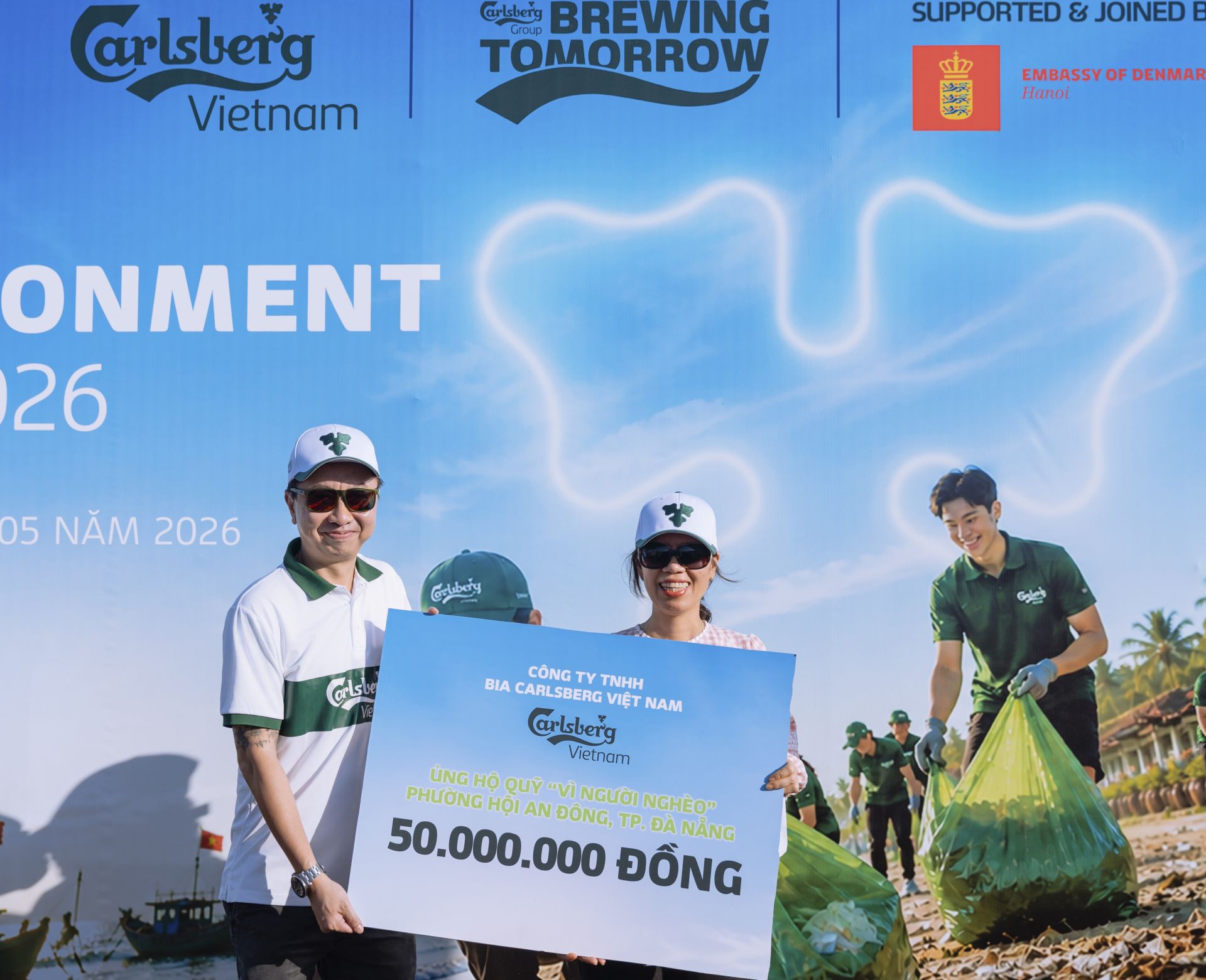 Carlsberg Việt Nam trao tặng 50 triệu đồng cho Quỹ V&igrave; Người Ngh&egrave;o phường Hội An Đ&ocirc;ng, th&agrave;nh phố Đ&agrave; Nẵng, tiếp nối những hoạt động hướng tới cộng đồng b&ecirc;n cạnh c&aacute;c s&aacute;ng kiến bảo vệ m&ocirc;i trường.