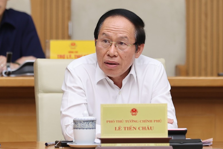Ph&oacute; Thủ tướng L&ecirc; Tiến Ch&acirc;u ph&aacute;t biểu - Ảnh: VGP/Nhật Bắc
