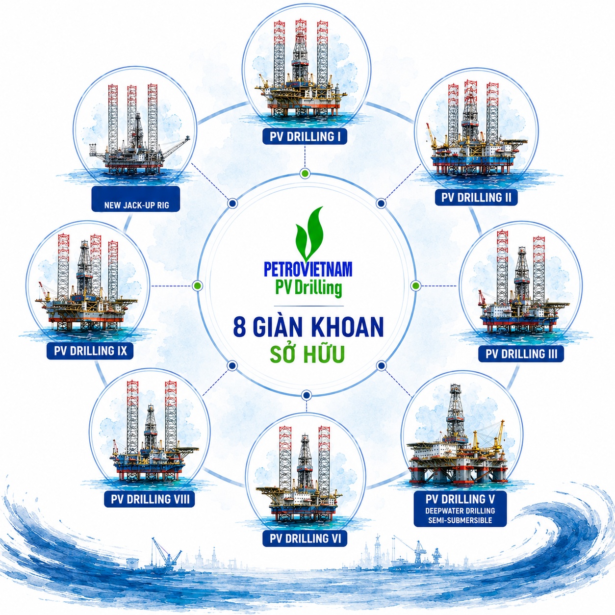 Thương hiệu PV Drilling tiếp tục mở rộng năng lực bằng giàn khoan tự nâng mới