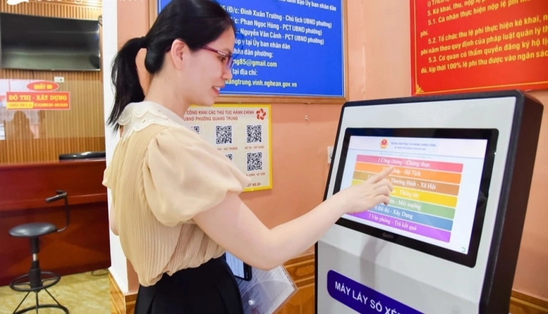 Công khai thủ tục hành chính được cắt giảm trên Cơ sở dữ liệu quốc gia về thủ tục hành chính