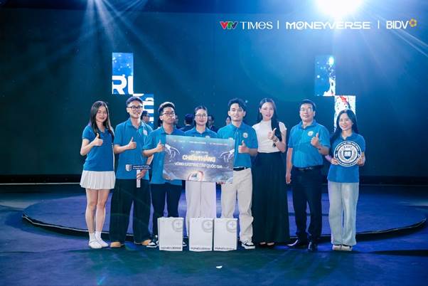 Sinh vi&ecirc;n tham gia The Moneyverse do VTV Times t&ocirc;̉ chức