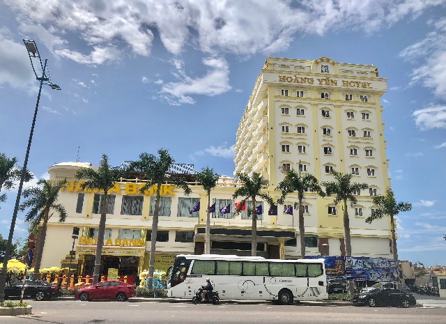 To&agrave;n cảnh khu vực trụ sở Nam &Aacute; Bank - Chi nh&aacute;nh Quy Nhơn. Ảnh: VH