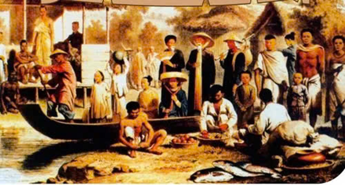 Tranh vẽ ghi lại cảnh sinh hoạt tại thương cảng Phố Hiến thế kỷ XVII