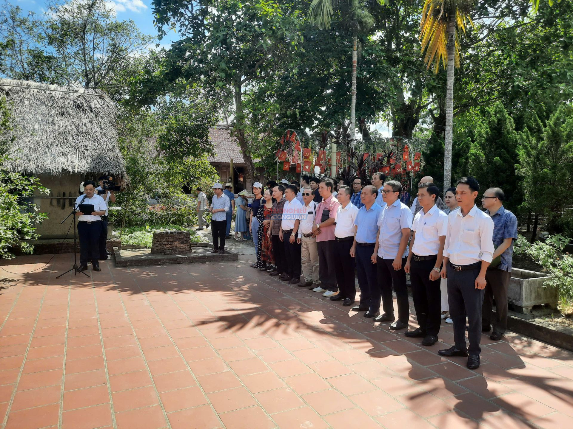 Hội nghị cung cấp thông tin và đưa phóng viên các cơ quan báo chí đi tác nghiệp tại xã Thọ Lập