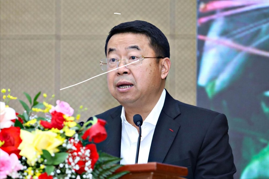Gi&aacute;m đốc Sở T&agrave;i ch&iacute;nh T&ocirc;n Thiện San c&ocirc;ng bố Quyết định ph&ecirc; duyệt điều chỉnh Quy hoạch tỉnh L&acirc;m Đồng thời kỳ 2021 - 2030, tầm nh&igrave;n đến năm 2050