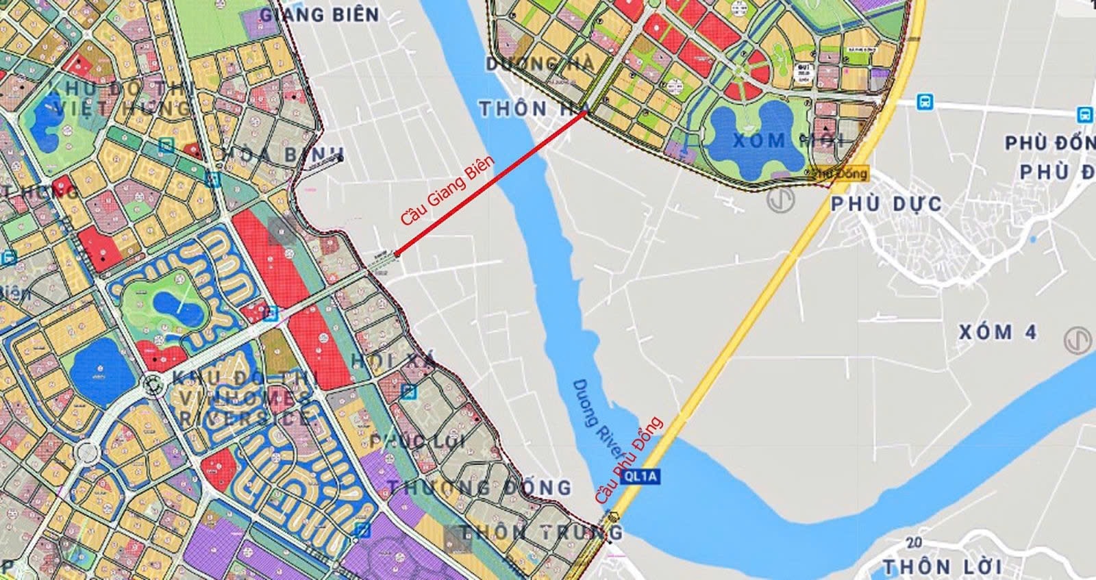 Hà Nội đề xuất xây cầu Giang Biên vượt sông Đuống gần 9.000 tỷ đồng