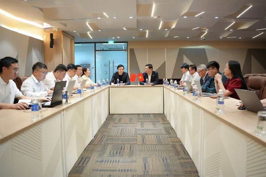 CC1 l&agrave;m việc với PowerChina, mở rộng hợp t&aacute;c tại c&aacute;c dự &aacute;n đường sắt đ&ocirc; thị, năng lượng v&agrave; hạ tầng trọng điểm