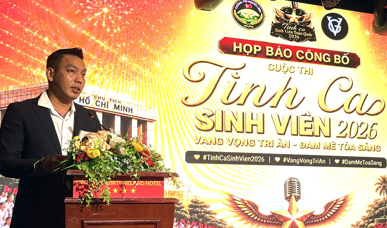 Giải thưởng Cuộc thi “Tình ca sinh viên 2026” lên đến 2 tỷ đồng