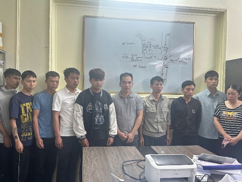 Hưng Yên: Khởi tố 11 đối tượng đánh bạc trên mạng