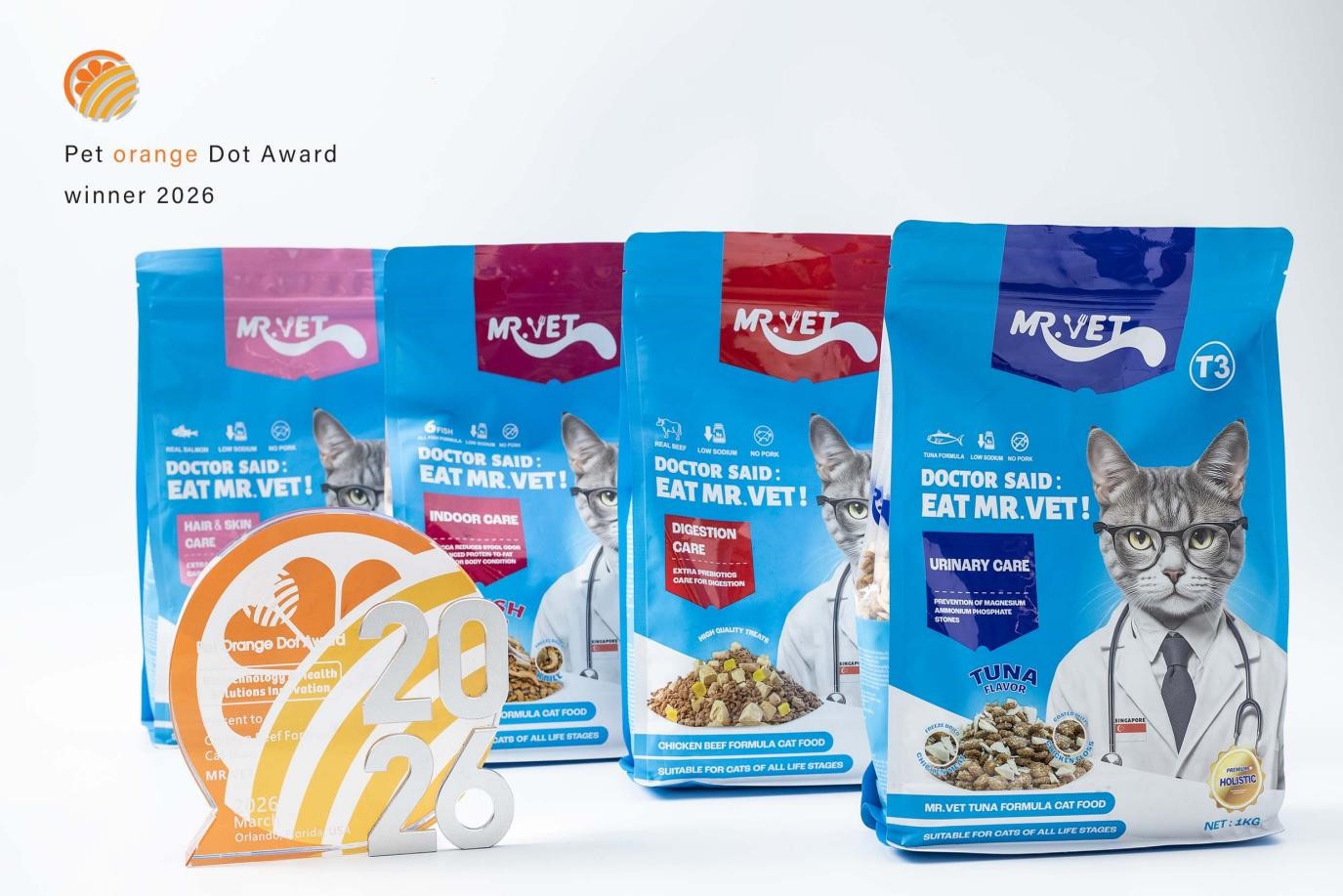 Dòng sản phẩm Mr. Vet T series đạt giải Dòng sản phẩm Mr. Vet T series đạt giải