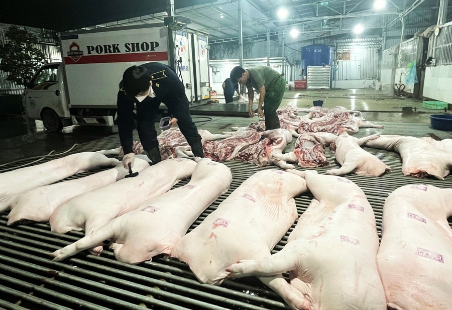 có quy hoạch vùng chăn nuôi tập trung và hệ thống giết mổ tập trung được kiểm soát chặt chẽ. có quy hoạch vùng chăn nuôi tập trung và hệ thống giết mổ tập trung được kiểm soát chặt chẽ.