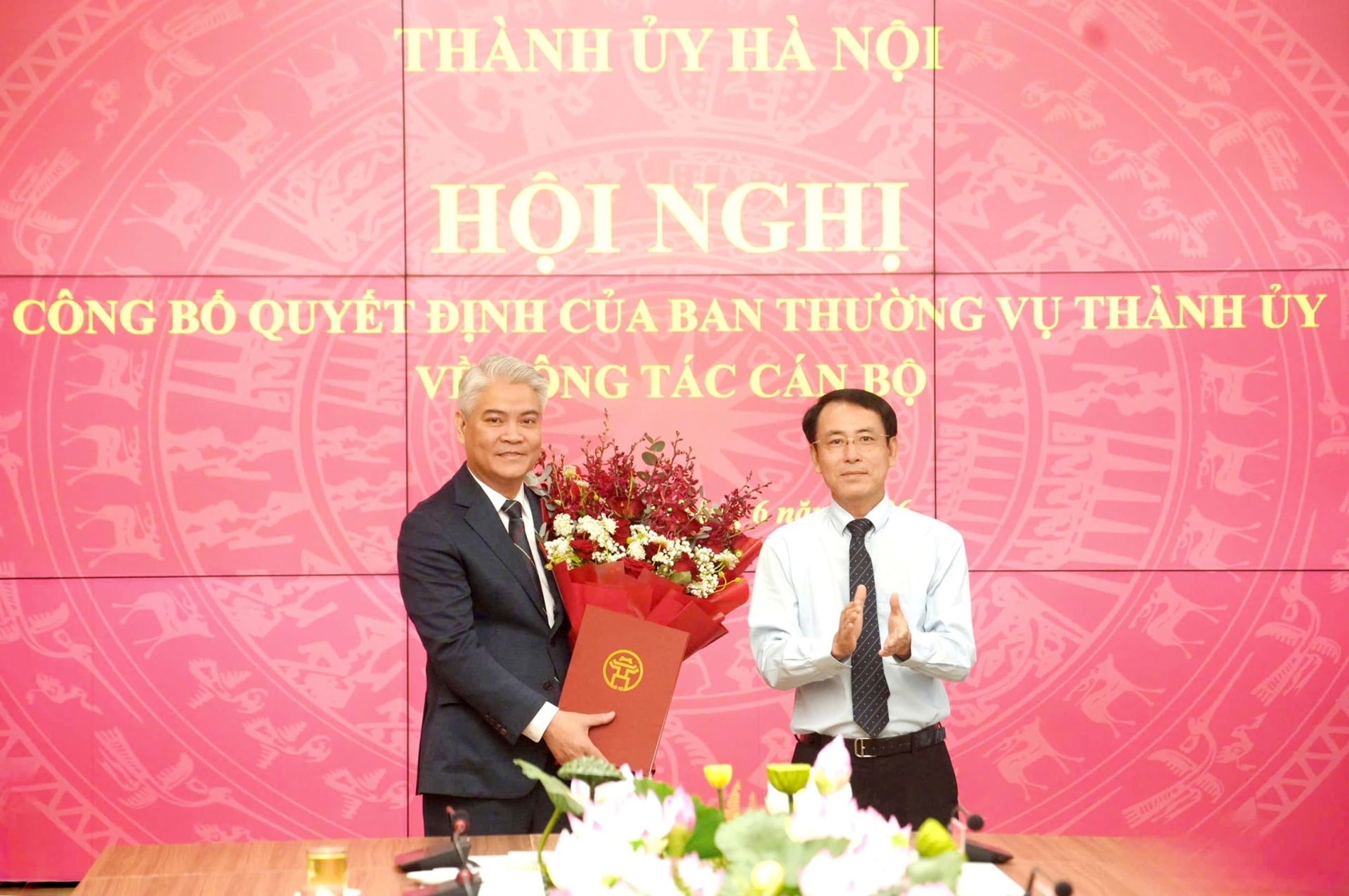 Đồng chí Phạm Quang Hưng giữ chức Phó Chánh Văn phòng Thành ủy Hà Nội