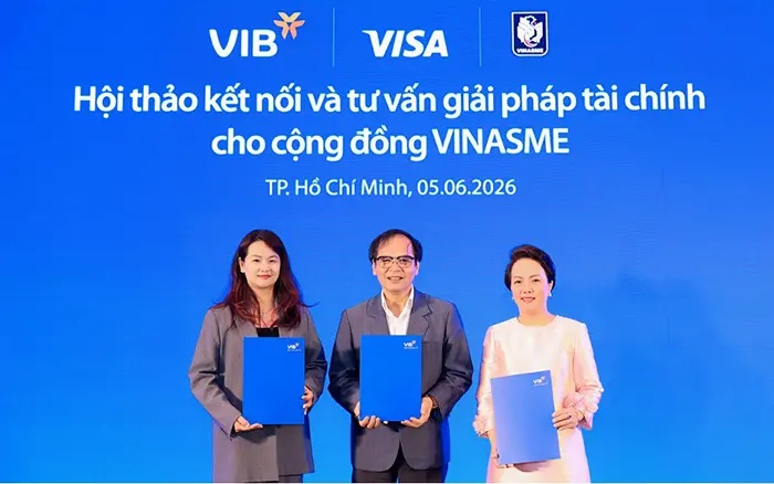 VIB, Visa và VinaSME mở rộng hệ sinh thái thanh toán và tài chính cho SME