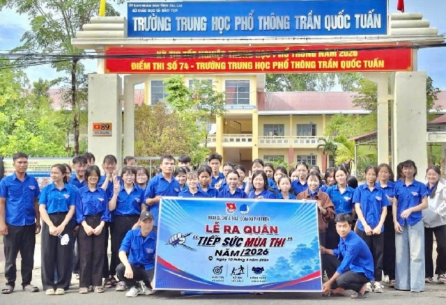 Gia Lai ra quân Chương trình “Tiếp sức mùa thi năm 2026”
