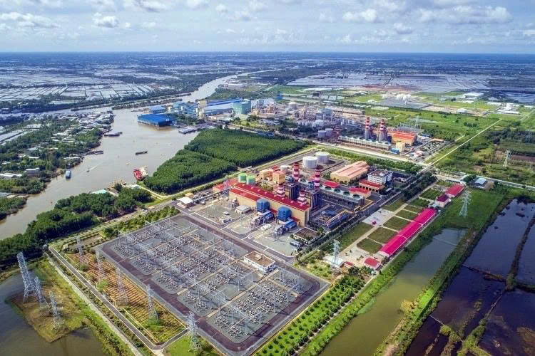 To&agrave;n cảnh Cụm Kh&iacute; - Điện - Đạm C&agrave; Mau.