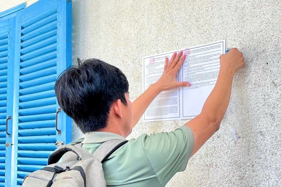 Niêm yết quy chế thi trước phòng thi Niêm yết quy chế thi trước phòng thi