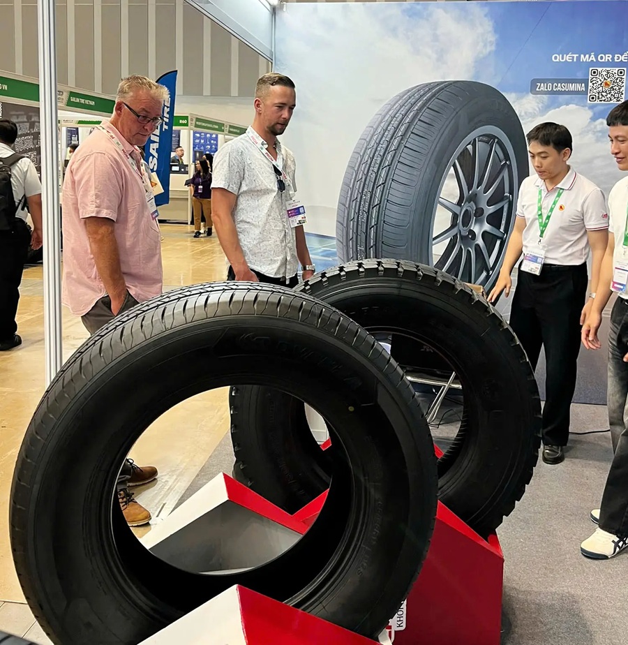 Casumina tham dự triển lãm Rubber & Tyre Vietnam 2026