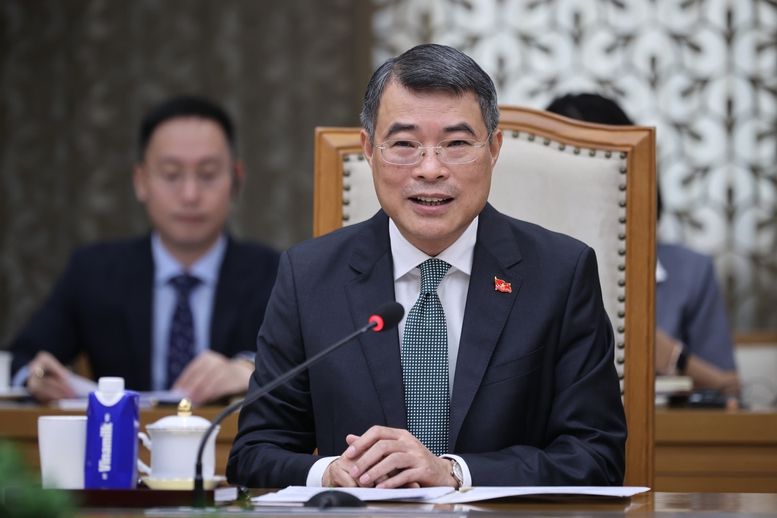 Thủ tướng L&ecirc; Minh Hưng đ&aacute;nh gi&aacute; cao đề xuất của JICA về định hướng mới trong hợp t&aacute;c ODA với Việt Nam trong giai đoạn tới - Ảnh: VGP/Nhật Bắc