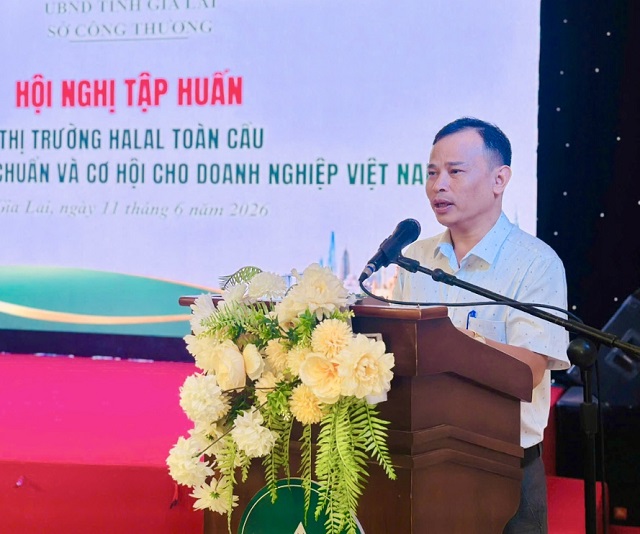 Ông Nguyễn Đình Kha phát biểu khai mạc Hội nghị. Ảnh: M.Cường Ông Nguyễn Đình Kha phát biểu khai mạc Hội nghị. Ảnh: M.Cường