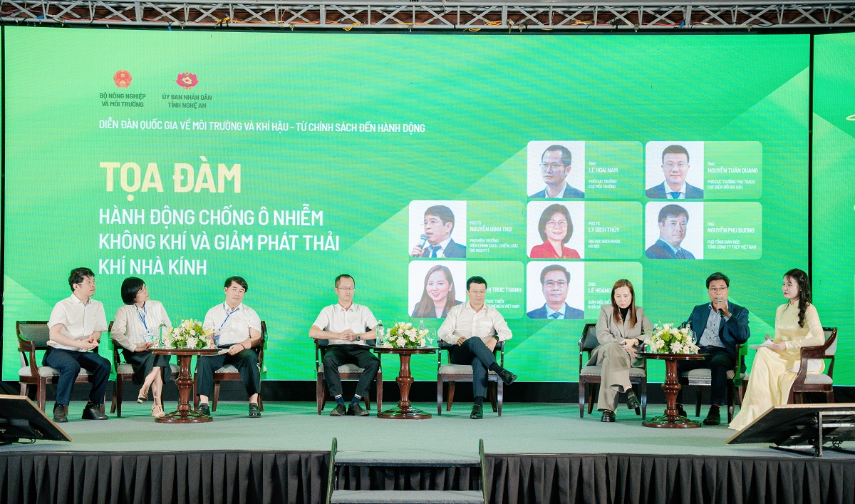 Tiên phong phát triển bền vững, Vinamilk được chọn chia sẻ kinh nghiệm tại diễn đàn quốc gia về môi trường