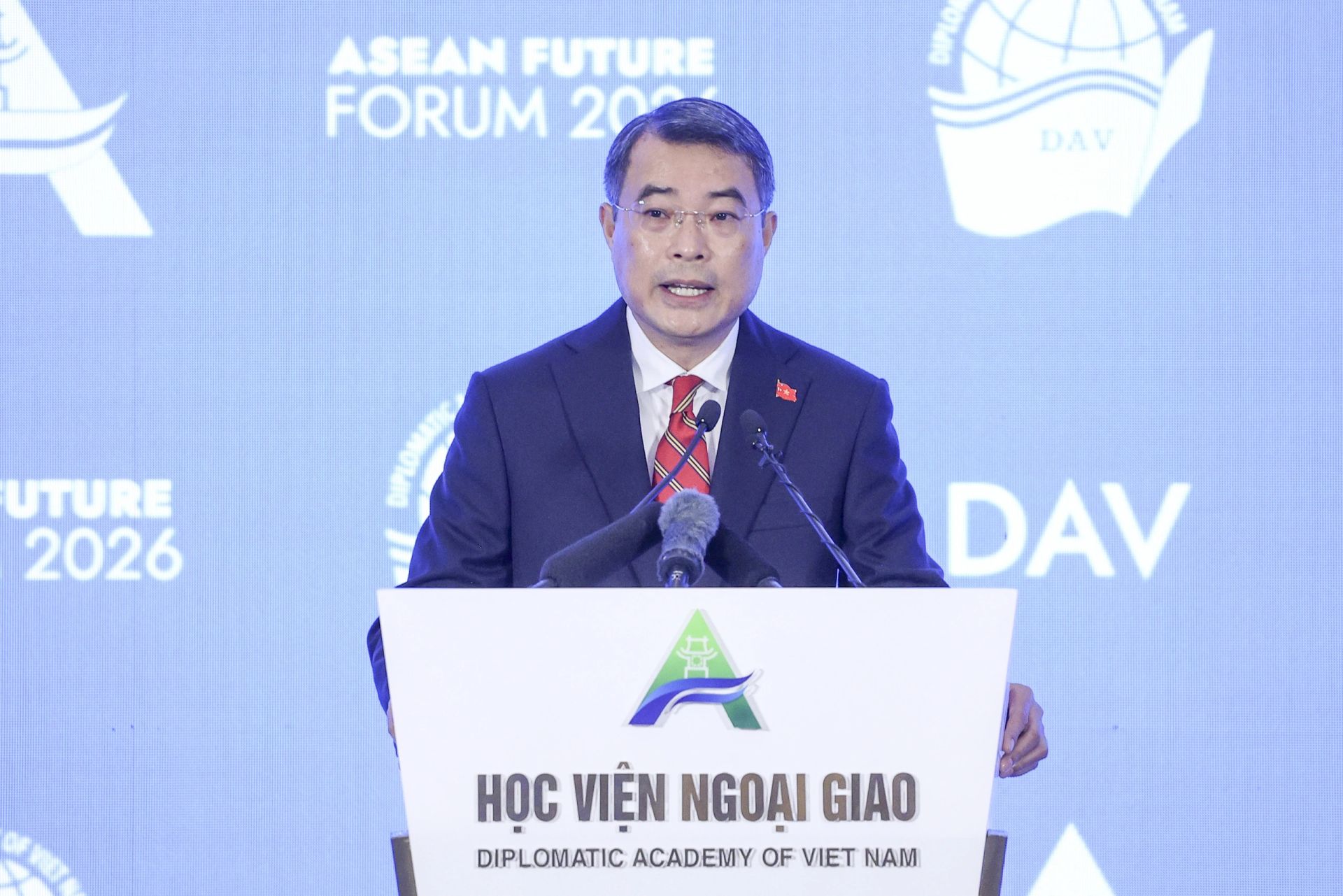 Thủ tướng Lê Minh Hưng phát biểu tại Thủ tướng Lê Minh Hưng phát biểu tại