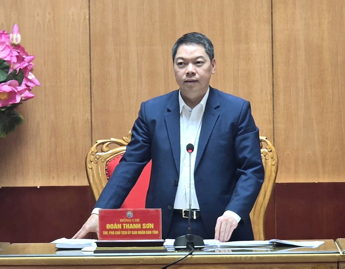 Phó Chủ tịch UBND tỉnh Lạng Sơn Đoàn Thành Sơn Phó Chủ tịch UBND tỉnh Lạng Sơn Đoàn Thành Sơn
