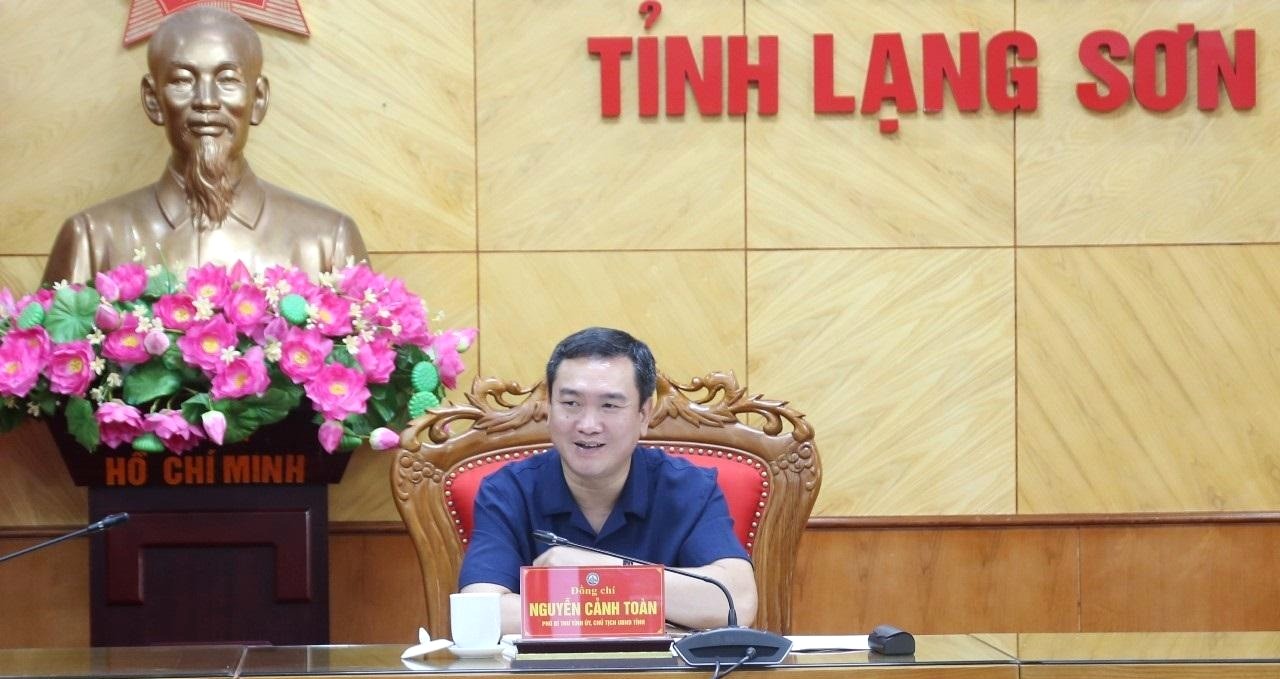 Chủ tịch UBND tỉnh Lạng Sơn Nguyễn Cảnh Toàn Chủ tịch UBND tỉnh Lạng Sơn Nguyễn Cảnh Toàn