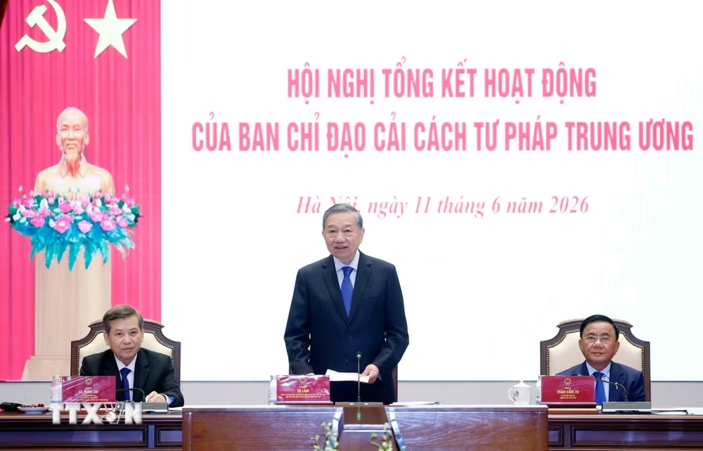 Tổng Bí thư, Chủ tịch nước Tô Lâm: Cải cách tư pháp giai đoạn mới, bảo vệ công lý và kiến tạo niềm tin