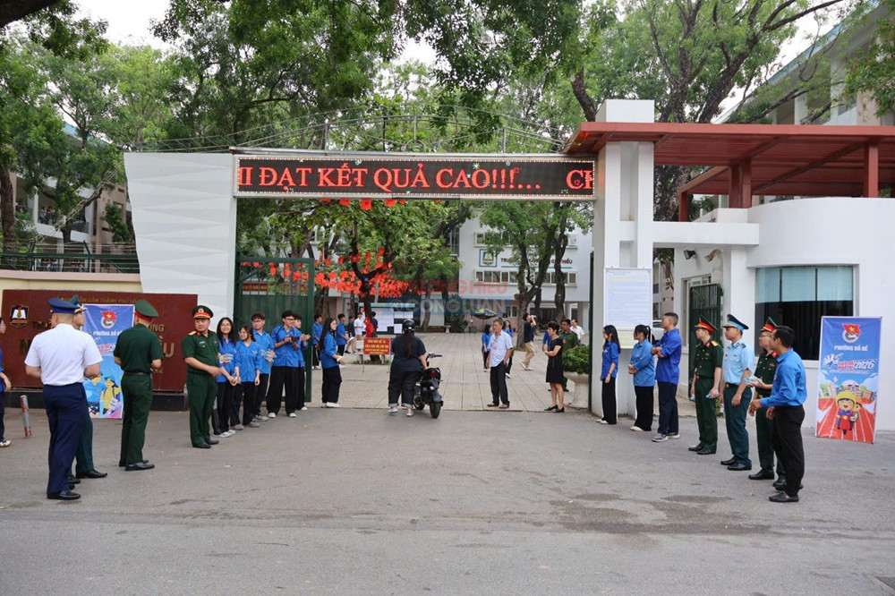 Điểm thi THPT Nguyễn Gia Thiều sẵn sàng cho kỳ thi tốt nghiệp THPT 2026 Điểm thi THPT Nguyễn Gia Thiều sẵn sàng cho kỳ thi tốt nghiệp THPT 2026