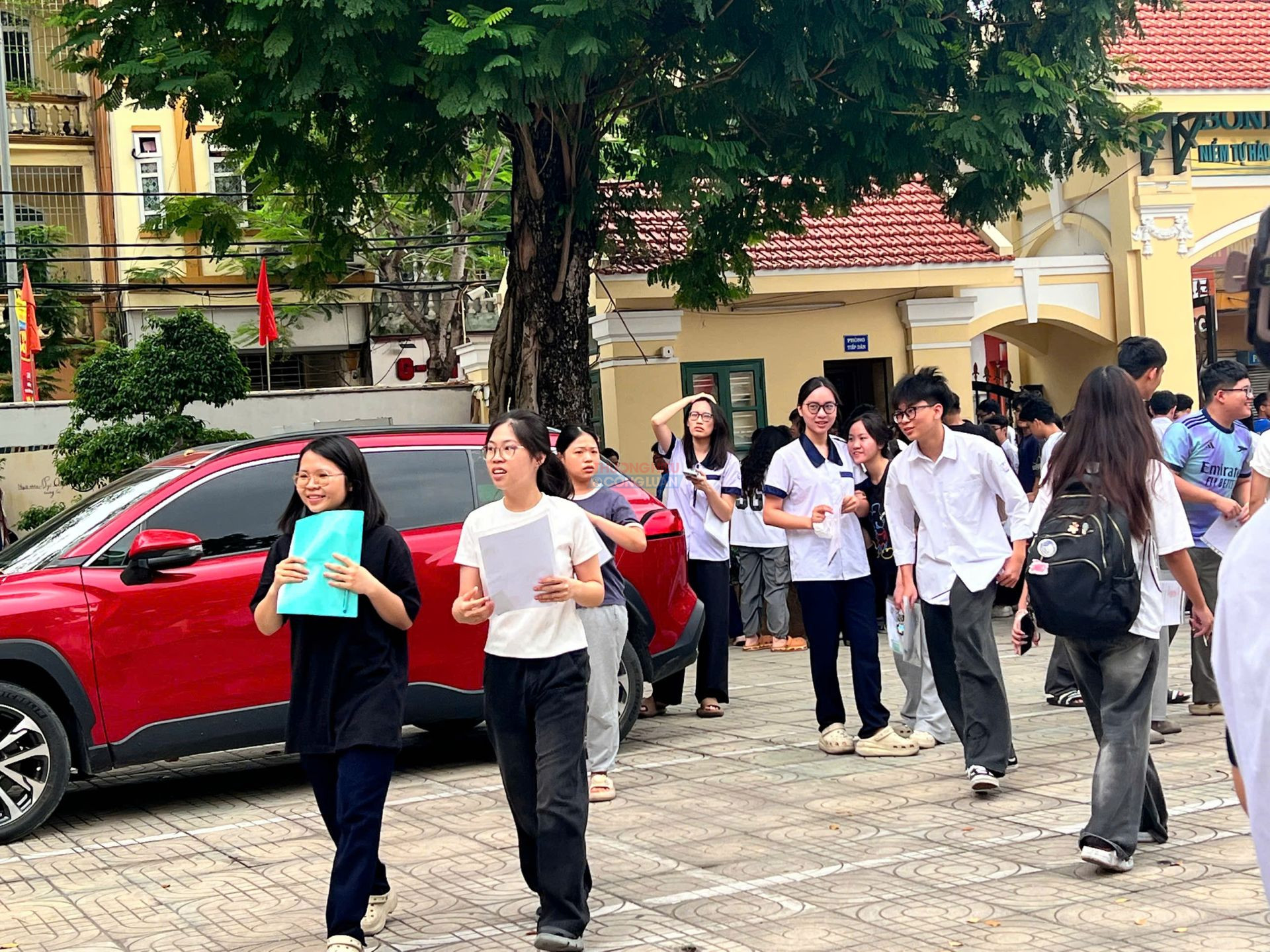 Sĩ tử Hải Ph&ograve;ng tự tin bước v&agrave;o Kỳ thi tốt nghiệp THPT năm 2026.