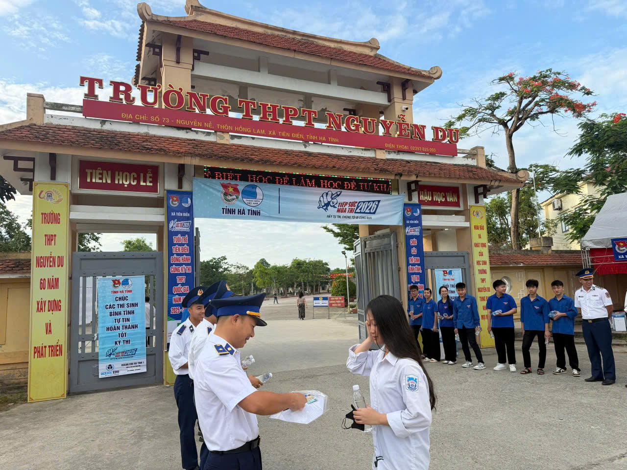 Bộ Tư lệnh Vùng Cảnh sát biển 1 đồng hành cùng thí sinh trong Kỳ thi tốt nghiệp THPT năm 2026