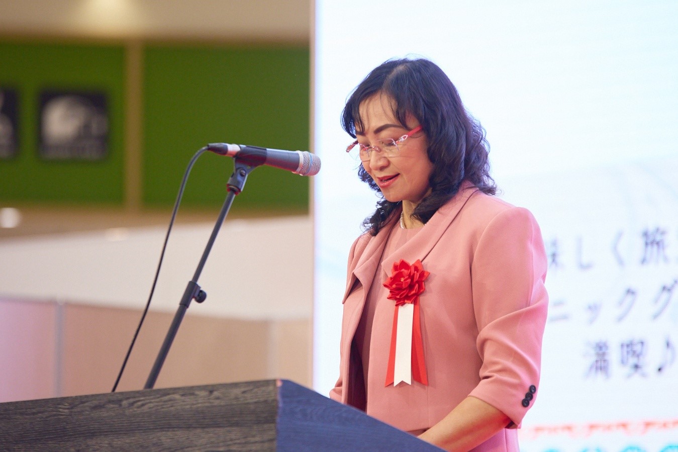 Bà Phan Thị Thắng - Thứ trưởng Bộ Công Thương phát biểu tại Lễ khai mạc Tuần hàng Việt Nam tại Nhật Bản 2026 Bà Phan Thị Thắng - Thứ trưởng Bộ Công Thương phát biểu tại Lễ khai mạc Tuần hàng Việt Nam tại Nhật Bản 2026