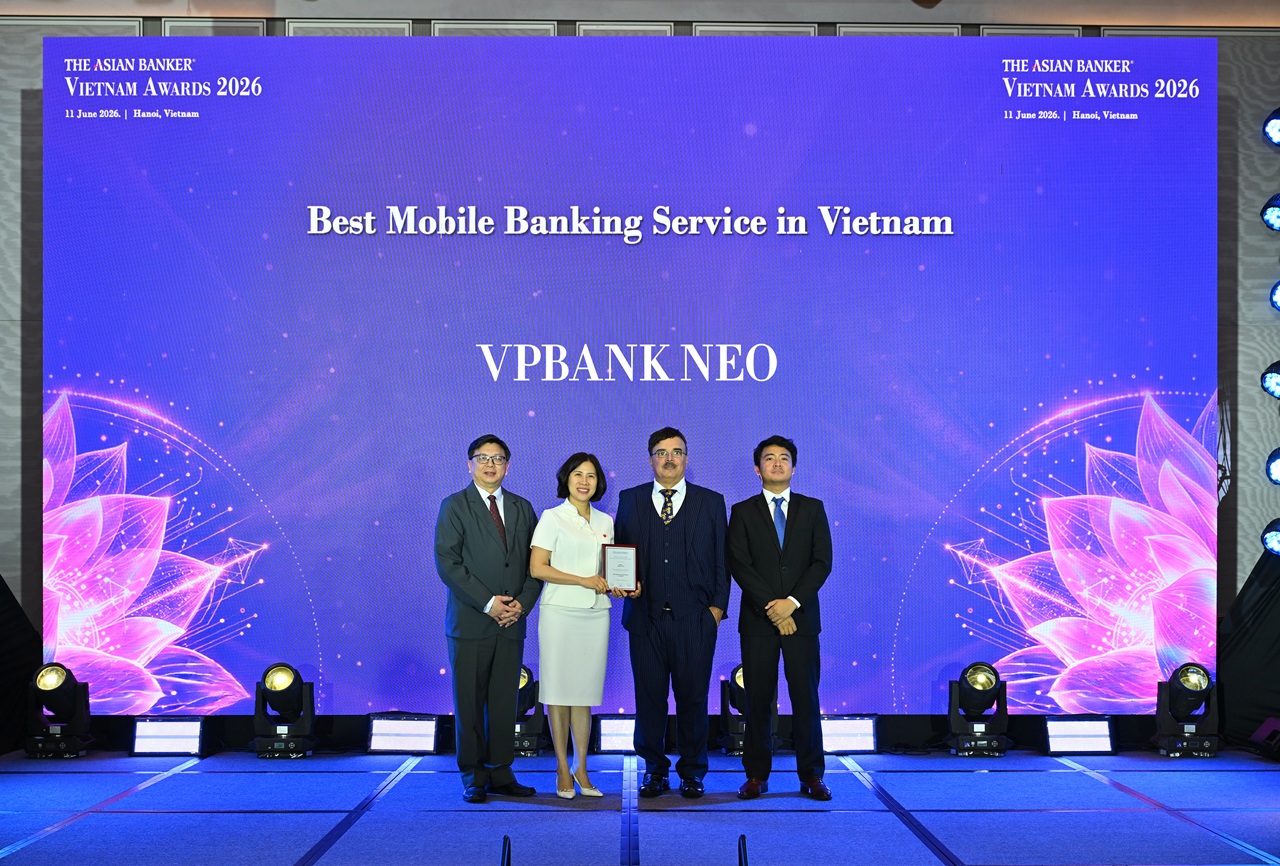 VPBank NEO được vinh danh &ldquo;Ứng dụng ng&acirc;n h&agrave;ng tốt nhất Việt Nam&rdquo;.