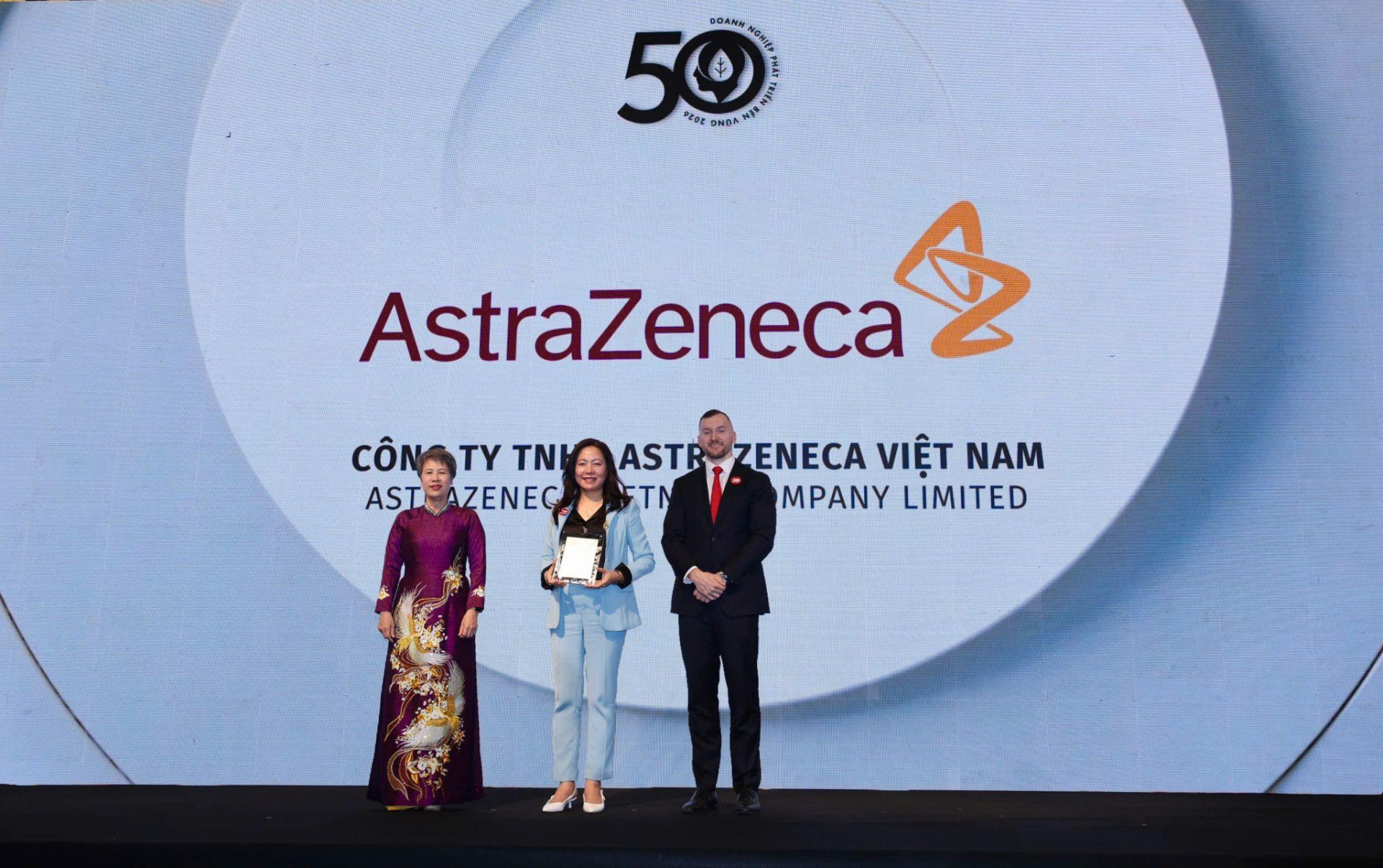 AstraZeneca Việt Nam lần thứ 3 liên tiếp được vinh danh tại Giải thưởng Phát triển Bền vững 2026